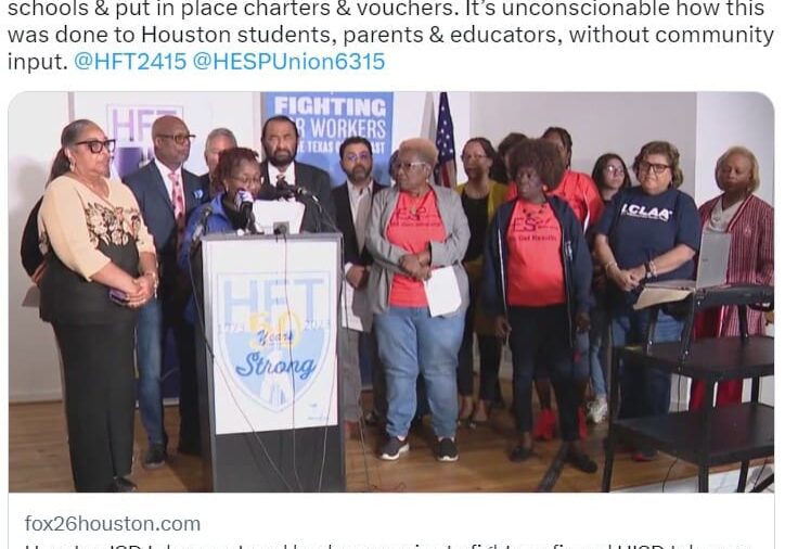 Screenshot of a tweet with an image