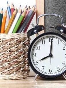 UPTE officials arbitrarily board with a clock and some books